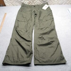 Sims Snow Pants Women XL Green 3 Waterproof Breathable Ski Snowboarding $149 NEW